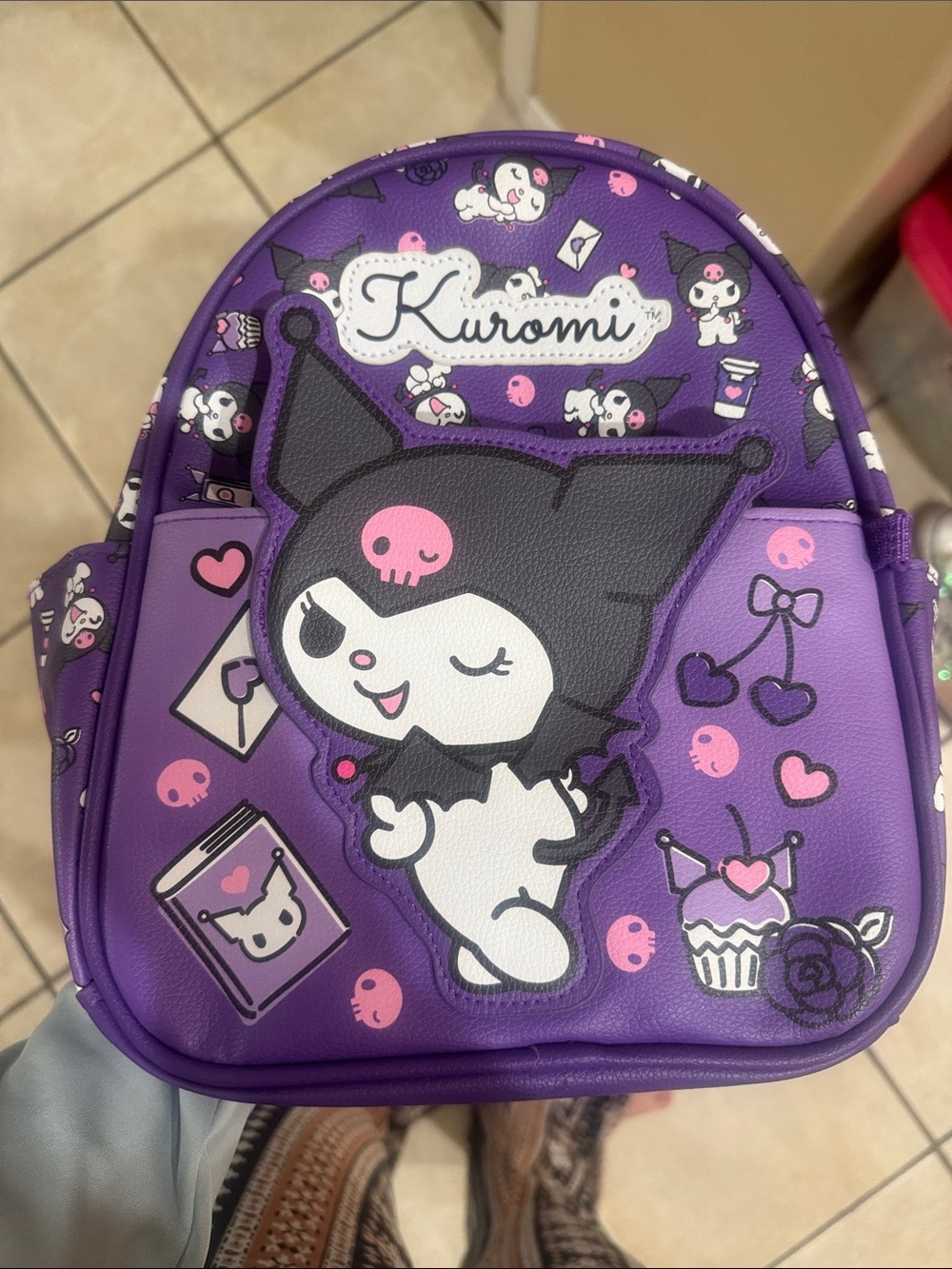 Kuromi Purple Mini Backpack - Sanrio